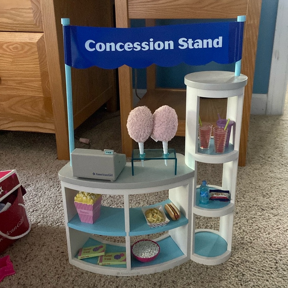 American girl concession stand